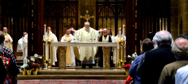 Holy Eucharist - Roman Catholic Mass.