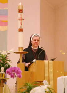 Sister Dr. Lorelei Fuchs. . Photo by David P. Skidmore, Canon for Communications of the Episcopal Diocese of Chicago.